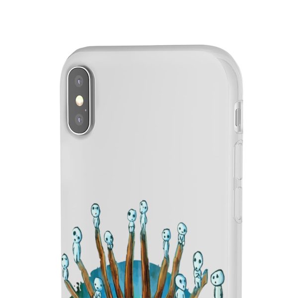 Studio Ghibli Films Princess Mononoke - Princess Mononoke – Shishigami and The Tree Spirit iPhone Cases-Accessories, Phone Case, princess mononoke, Studio Ghibli Films Princess Mononoke