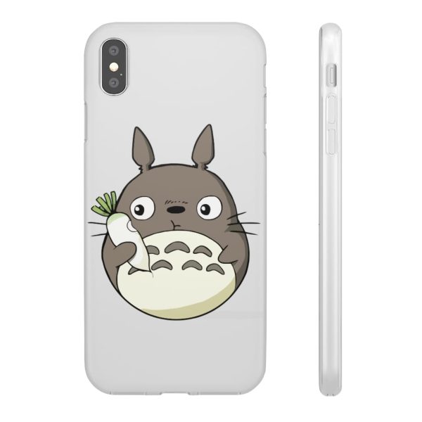 My Neighbor Totoro - Totoro Eating Turnip iPhone Cases-Accessories, My Neighbor Totoro, Phone Case