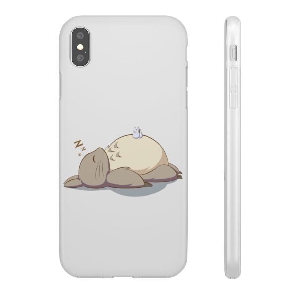 Satsuki Totoro - Sleeping Totoro iPhone Cases-Accessories, My Neighbor Totoro, Phone Case, Satsuki Totoro