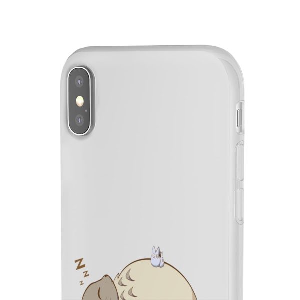 Satsuki Totoro - Sleeping Totoro iPhone Cases-Accessories, My Neighbor Totoro, Phone Case, Satsuki Totoro