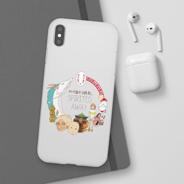 Spirited Away Sen To Chihiro No Kamikakushi - Spirited Away Compilation Characters iPhone Cases-Accessories, Phone Case, Spirited Away, Spirited Away Sen To Chihiro No Kamikakushi