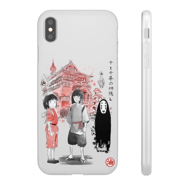 Soot Balls In Spirited Away - Spirited Away – Sen and Friends by the Bathhouse iPhone Cases-Accessories, Phone Case, Soot Balls In Spirited Away, Spirited Away