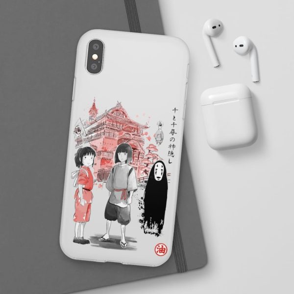 Soot Balls In Spirited Away - Spirited Away – Sen and Friends by the Bathhouse iPhone Cases-Accessories, Phone Case, Soot Balls In Spirited Away, Spirited Away