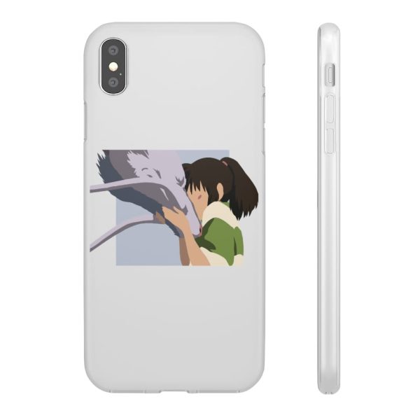 Miyazakis Spirited Away - Spirited Away Haku and Chihiro Graphic iPhone Cases-Accessories, Dust Sprites Spirited Away, Miyazakis Spirited Away, Phone Case, Spirited Away, Spirited Away Live Action