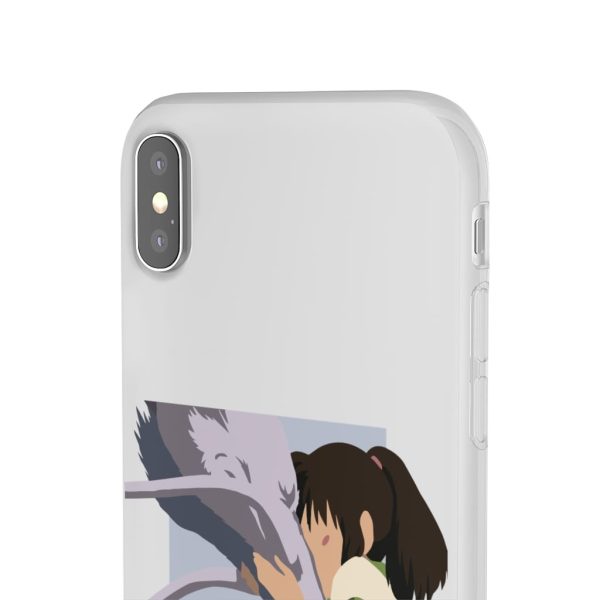 Miyazakis Spirited Away - Spirited Away Haku and Chihiro Graphic iPhone Cases-Accessories, Dust Sprites Spirited Away, Miyazakis Spirited Away, Phone Case, Spirited Away, Spirited Away Live Action