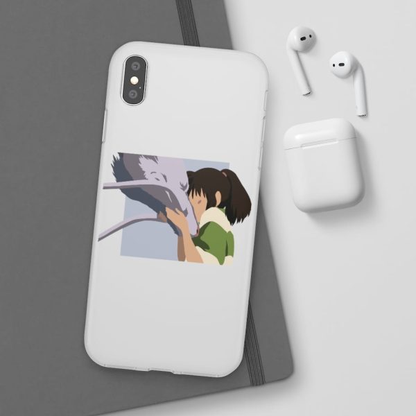 Miyazakis Spirited Away - Spirited Away Haku and Chihiro Graphic iPhone Cases-Accessories, Dust Sprites Spirited Away, Miyazakis Spirited Away, Phone Case, Spirited Away, Spirited Away Live Action