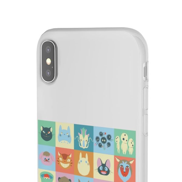 Ghibli Colorful Characters Collection iPhone Cases-Accessories, Phone Case