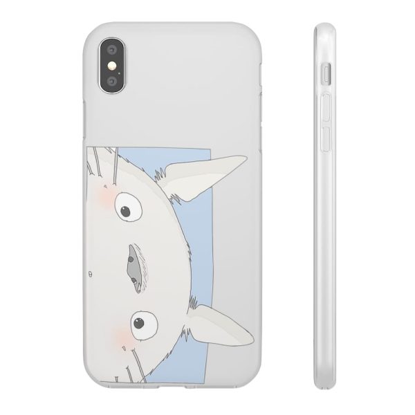 Totoro Catbus - Totoro Cute Face iPhone Cases-Accessories, My Neighbor Totoro, Phone Case, Totoro Catbus