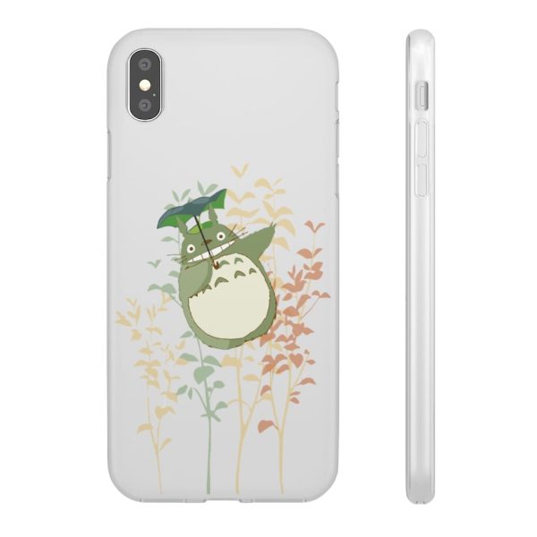 Mei My Neighbour Totoro - My Neighbor Totoro – Totoro and Umbrella iPhone Cases-Accessories, Mei My Neighbour Totoro, My Neighbor Totoro, Phone Case