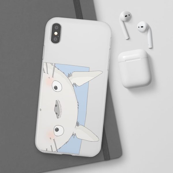 Totoro Catbus - Totoro Cute Face iPhone Cases-Accessories, My Neighbor Totoro, Phone Case, Totoro Catbus