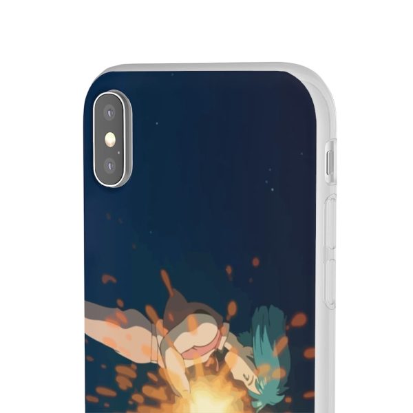 Howl's Moving Castle Howl - Howl’s Moving Castle – Howl meets Calcifer iPhone Cases-Accessories, Howl's Moving Castle, Howl's Moving Castle Howl, Phone Case