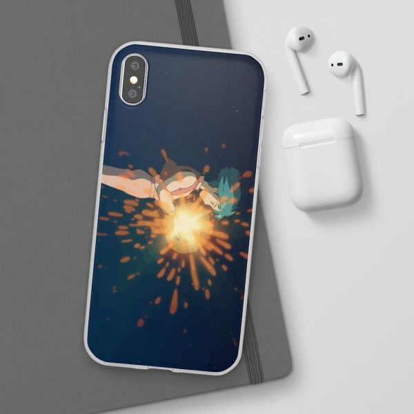 Howl's Moving Castle Howl - Howl’s Moving Castle – Howl meets Calcifer iPhone Cases-Accessories, Howl's Moving Castle, Howl's Moving Castle Howl, Phone Case