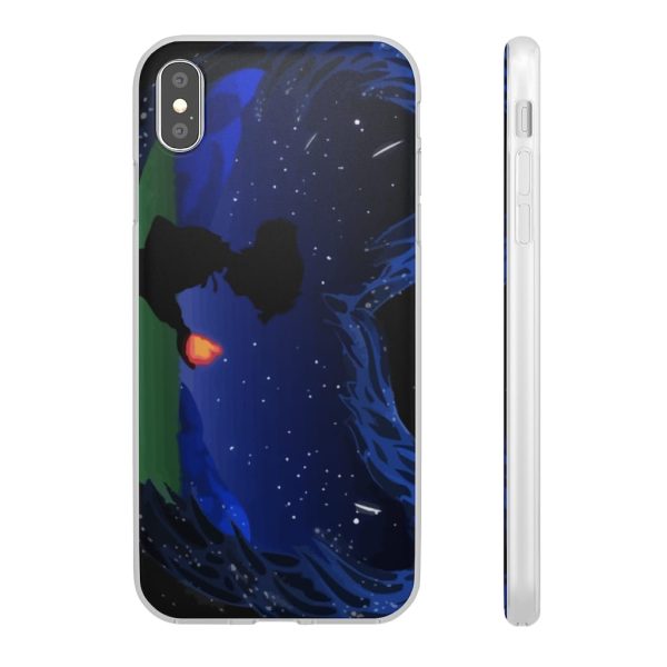 Howl's Moving Castle Characters - Howl’s Moving Castle – Howl meets Calcifer Classic iPhone Cases-Accessories, Howl's Moving Castle, Howl's Moving Castle Characters, Phone Case