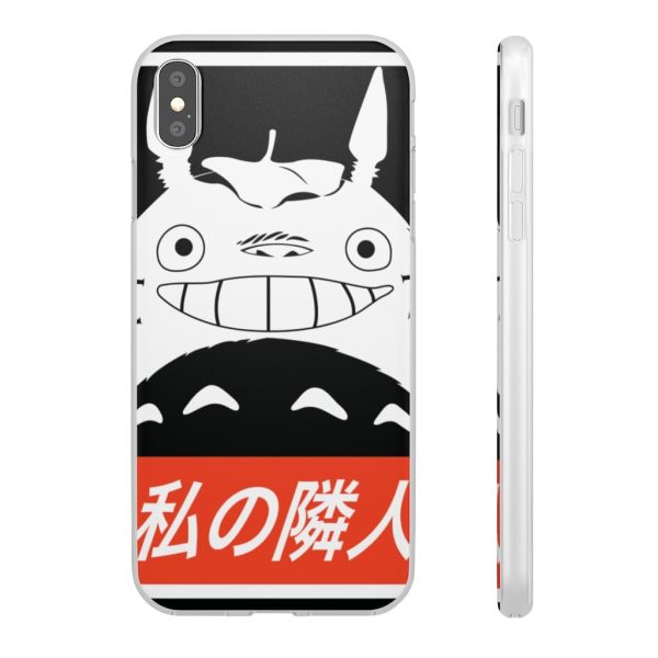 Totoro Japanese Restaurant - Smiling Totoro iPhone Cases-Accessories, My Neighbor Totoro, Phone Case, Totoro Japanese Restaurant