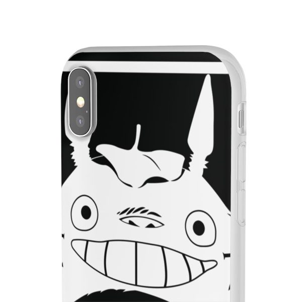 Totoro Japanese Restaurant - Smiling Totoro iPhone Cases-Accessories, My Neighbor Totoro, Phone Case, Totoro Japanese Restaurant