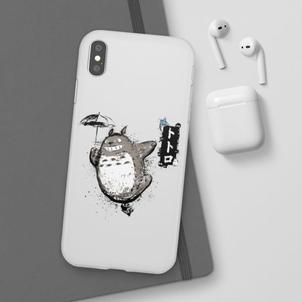 My Neighbor Totoro Wallpaper - Spinning Totoro iPhone Cases-Accessories, My Neighbor Totoro, My Neighbor Totoro Wallpaper, Phone Case