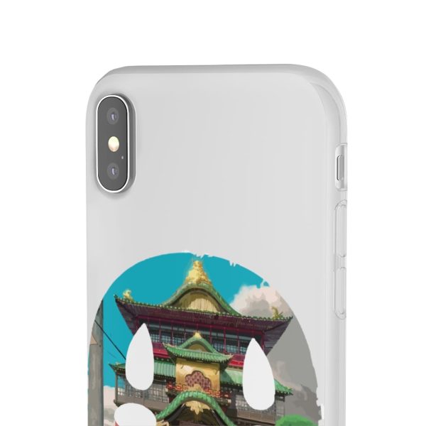 Spirited Away Streaming - Spirited Away –  The Bathhouse Ft. No Face iPhone Cases-Accessories, kaonashi, no face, Phone Case, Spirited Away, Spirited Away Streaming