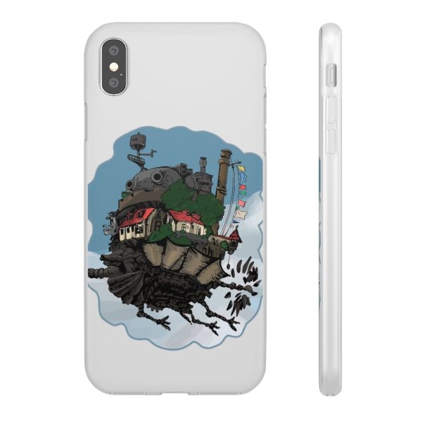 Howl's Moving Castle Series - Howl’s Moving Castle Classic Color iPhone Cases-Accessories, Howl's Moving Castle, Howl's Moving Castle Series, Phone Case