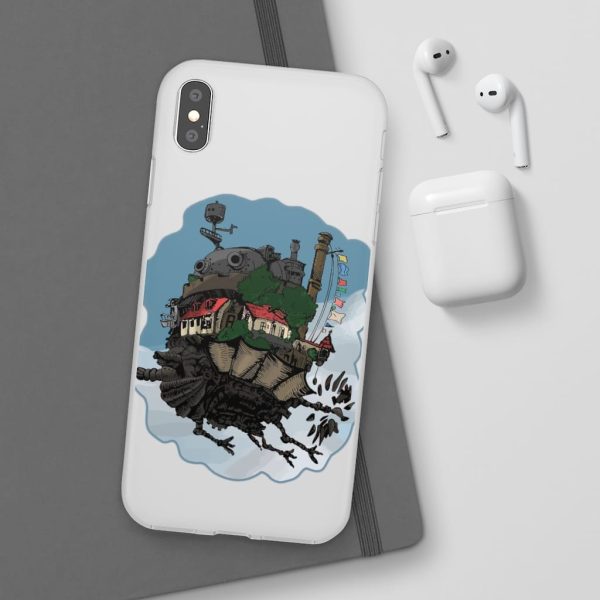 Howl's Moving Castle Series - Howl’s Moving Castle Classic Color iPhone Cases-Accessories, Howl's Moving Castle, Howl's Moving Castle Series, Phone Case