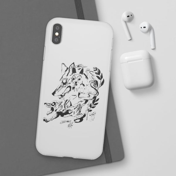 Watch Princess Mononoke - Princess Mononoke and The Wolf Creative Art iPhone Cases-Accessories, Phone Case, princess mononoke, Watch Princess Mononoke