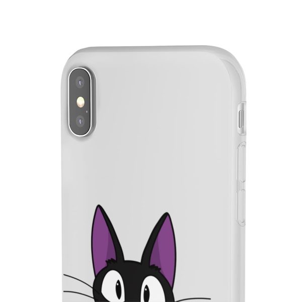 Figures Set Ghibli Ga Ippai Yubin Ningyou Kiki's Delivery Service - Jiji in the Cat Cup iPhone Cases-Accessories, Figures Set Ghibli Ga Ippai Yubin Ningyou Kiki's Delivery Service, Kiki's Delivery Service, Phone Case