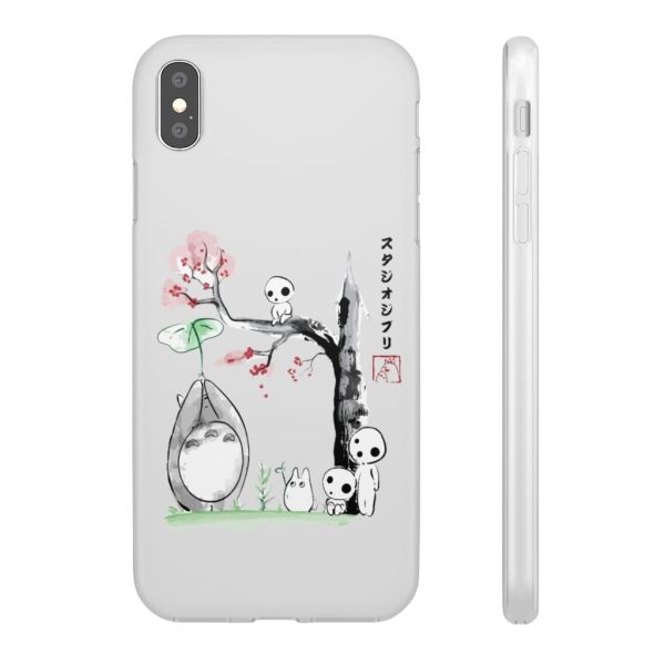 Stuffed Totoro - Totoro and the Tree Spirits iPhone Cases-Accessories, My Neighbor Totoro, Phone Case, Stuffed Totoro