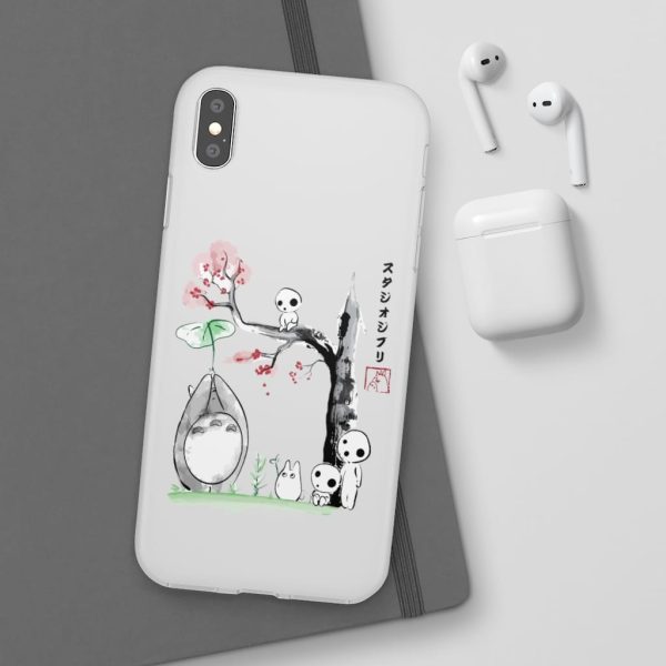 Stuffed Totoro - Totoro and the Tree Spirits iPhone Cases-Accessories, My Neighbor Totoro, Phone Case, Stuffed Totoro