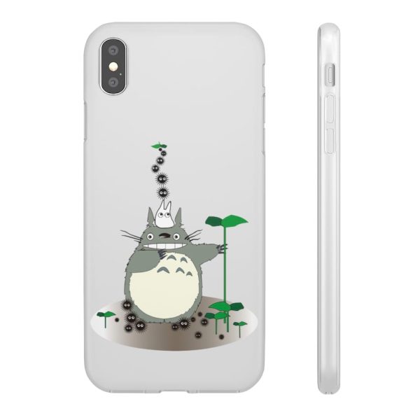 My Totoro - Totoro and the Sootballs iPhone Cases-Accessories, My Neighbor Totoro, My Totoro, Phone Case