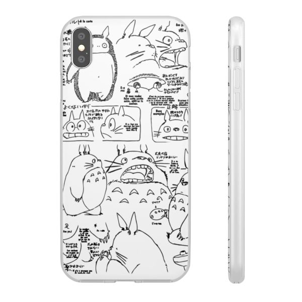 Mi Vecino Totoro - Totoro Original Character Sketch iPhone Cases-Accessories, Mi Vecino Totoro, My Neighbor Totoro, Phone Case