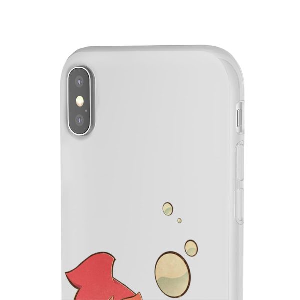 Studio Ghibli Icons Ponyo - Ponyo Chibi iPhone Cases-Accessories, Phone Case, ponyo, Studio Ghibli Icons Ponyo