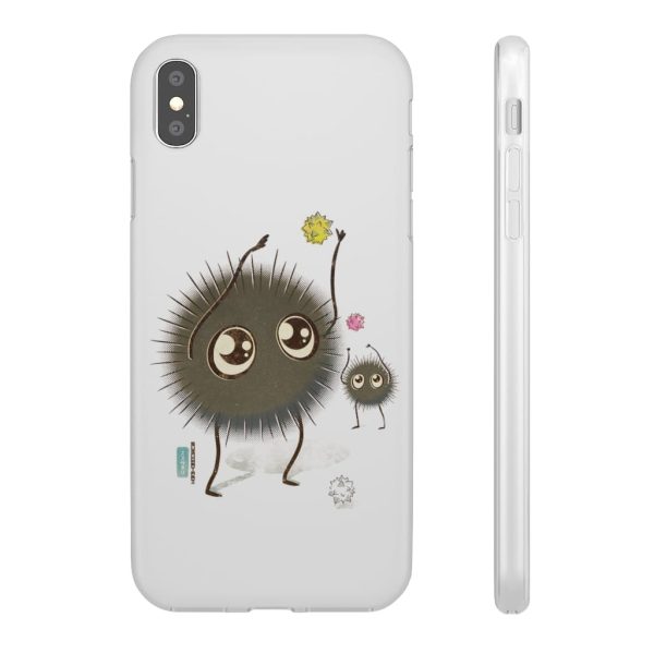 Spirited Away Review - Spirited Away – Soot Spirit Chibi iPhone Cases-Accessories, Phone Case, Spirited Away, Spirited Away Review