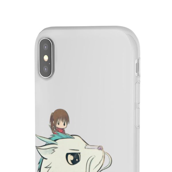 Haku Spirited Away - Spirited Aways Chibi iPhone Cases-Accessories, Haku Spirited Away, Kamaji Spirited Away, Phone Case, Spirited Away, Spirited Away English Cast