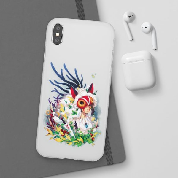 Leper Scene Princess Mononoke - Princess Mononoke Colorful Portrait iPhone Cases-Accessories, Leper Scene Princess Mononoke, Phone Case, princess mononoke