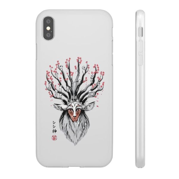 Princess Mononoke Wolf - Princess Mononoke – Shishigami and Sakura iPhone Cases-Accessories, Phone Case, princess mononoke, Princess Mononoke Wolf