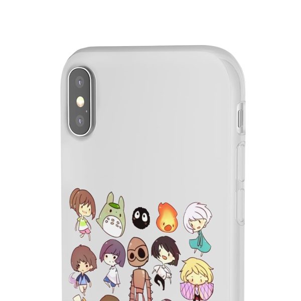 Ghibli Movie Characters Cute Chibi Collection iPhone Cases-Accessories, Phone Case