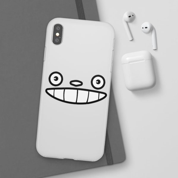 Totoro Meaning - My Neighbor Totoro Face iPhone Cases-Accessories, My Neighbor Totoro, Phone Case, Totoro Meaning