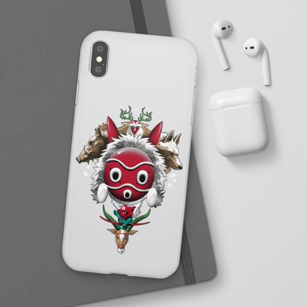 Princess Mononoke San - Princess Mononoke – The Forest Protectors iPhone Cases-Accessories, Phone Case, princess mononoke, Princess Mononoke San