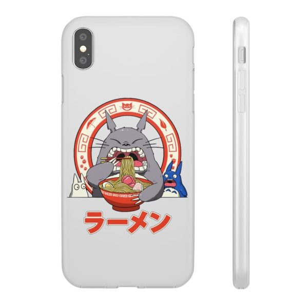 Totoro Backpack - Totoro Ramen iPhone Cases-Accessories, My Neighbor Totoro, Phone Case, Totoro Backpack