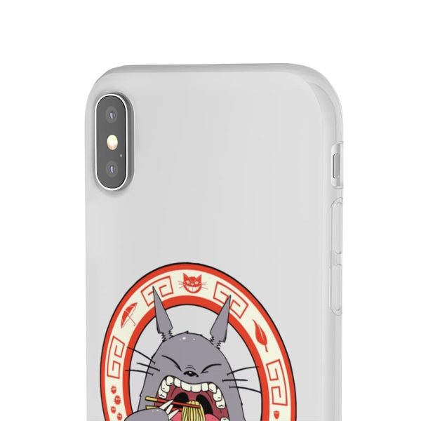 Totoro Backpack - Totoro Ramen iPhone Cases-Accessories, My Neighbor Totoro, Phone Case, Totoro Backpack