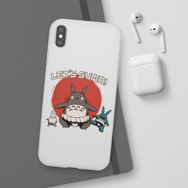 What Animal Is Totoro - Totoro Let’s Sumo iPhone Cases-Accessories, My Neighbor Totoro, Phone Case, What Animal Is Totoro