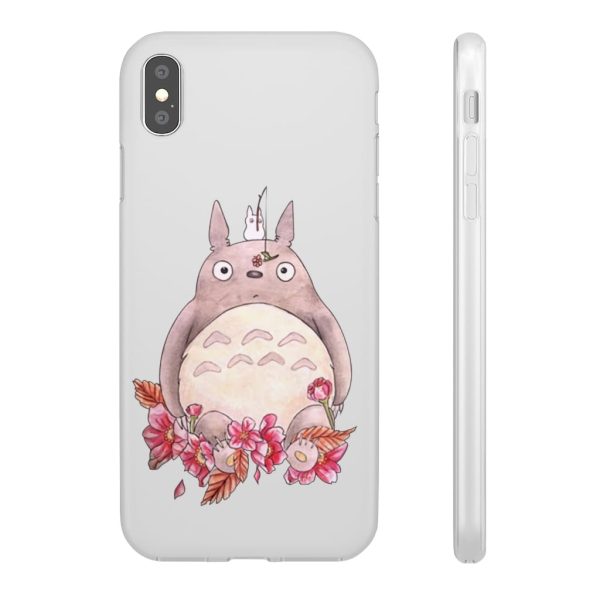 Totoro Drawing - Totoro – flower fishing iPhone Cases-Accessories, My Neighbor Totoro, Phone Case, Totoro Drawing