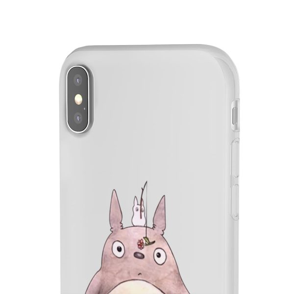 Totoro Drawing - Totoro – flower fishing iPhone Cases-Accessories, My Neighbor Totoro, Phone Case, Totoro Drawing