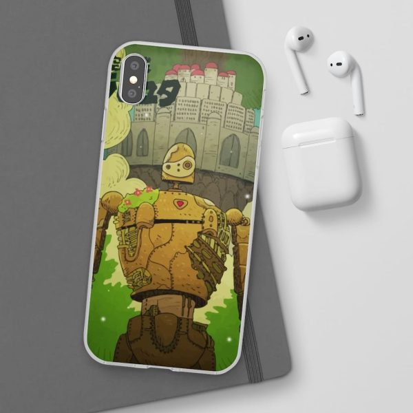 Laputa Castle In The Sky English Cast - Laputa Castle in the Sky Robot Warrior iPhone Cases-Accessories, Laputa Castle In The Sky English Cast, Laputa: Castle in the Sky, Phone Case