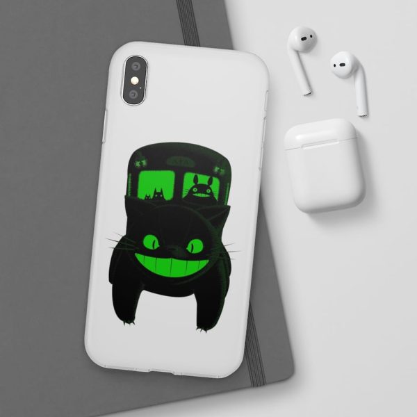 Characters From My Neighbor Totoro - My Neighbor Totoro – Neon Catbus iPhone Cases-Accessories, Characters From My Neighbor Totoro, My Neighbor Totoro, Phone Case