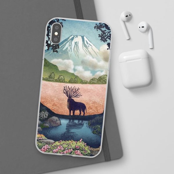 Princess Mononoke Princess - Princess Mononoke – Shishigami Day Time Landscape iPhone Cases-Accessories, Phone Case, princess mononoke, Princess Mononoke Princess