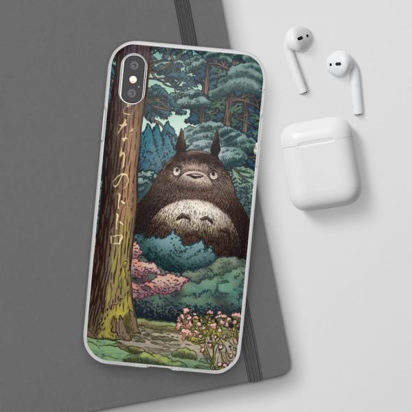 Blue Totoro - My Neighbor Totoro Forest Spirit iPhone Cases-Accessories, Blue Totoro, My Neighbor Totoro, Phone Case