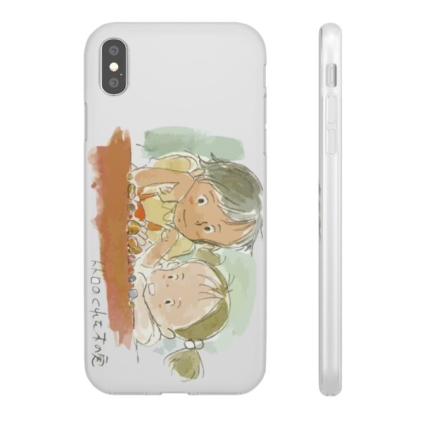 My Neighbor Totoro Japanese - My Neighbor Totoro – Mei & Satsuki Water Color iPhone Cases-Accessories, My Neighbor Totoro, My Neighbor Totoro Japanese, Phone Case