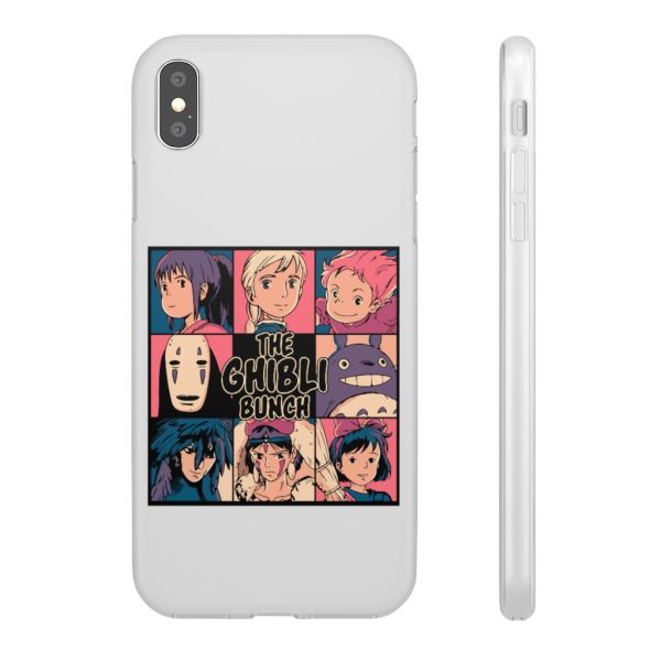 My Neighbour Totoro Cast - The Ghibli Bunch iPhone Cases-Accessories, Howl's Moving Castle, Kiki's Delivery Service, My Neighbor Totoro, My Neighbour Totoro Cast, Phone Case, Spirited Away