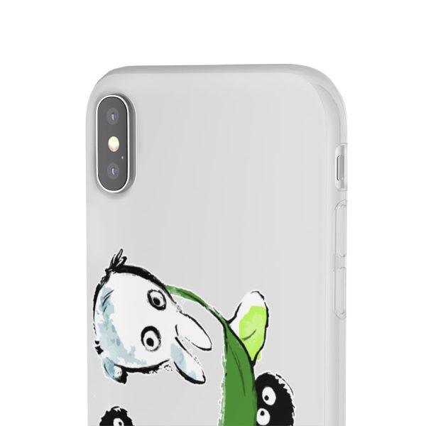 My Neighbor Totoro Satsuki - Mini Totoro and the Soot Balls iPhone Cases-Accessories, My Neighbor Totoro, My Neighbor Totoro Satsuki, Phone Case