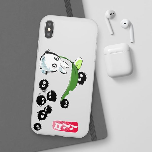 My Neighbor Totoro Satsuki - Mini Totoro and the Soot Balls iPhone Cases-Accessories, My Neighbor Totoro, My Neighbor Totoro Satsuki, Phone Case